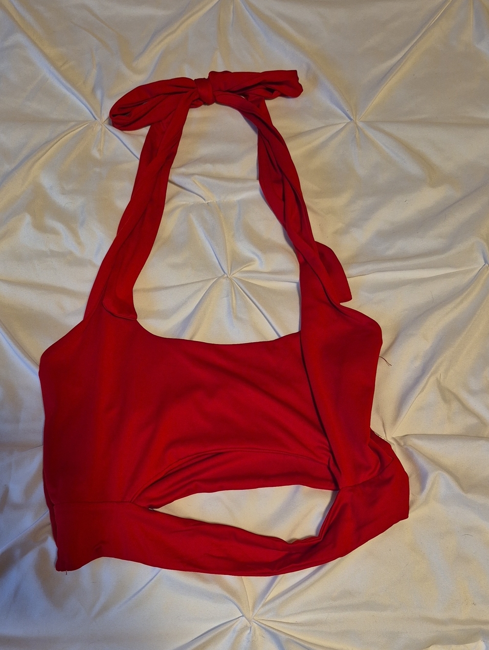 Womens Red Halter Top -
